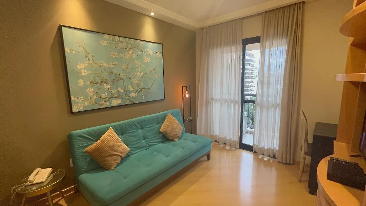 Apartment Moema Aparthotel La Maison D'Stan Limpeza Diaria - Uh103 Sao Paulo Brazil